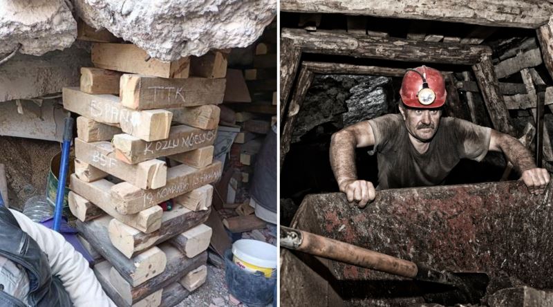 SeyitTosun83's tweet photo. Teknolojik cihaz yok, hilti yok, vinç yok. Baret ve kütüklerle gelip domuz damları yaparak enkazlarda bildiğin maden ocakları açıp canları kurtardılar. Yeminle sizi başımızın üzerine koysak yetmez, hakkınız asla ödenmez... https://t.co/vYz81asPcG