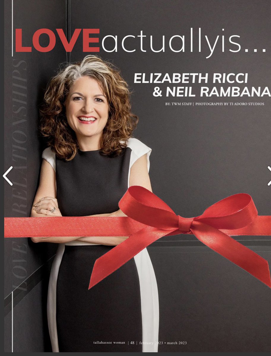 LizIsNeXt's tweet photo. We ❤️ my #LT40 classmate Dr. Michelle Mitcham for including us in LOVEActuallyIS…in this edition of Tallahassee Woman Magazine. Get to know us and our “love language” here. Just a sneak peek so you support the mag w a download or subscription. @rambana 

https://t.co/TwuEWpYxlR https://t.co/utXYIC1R2D
