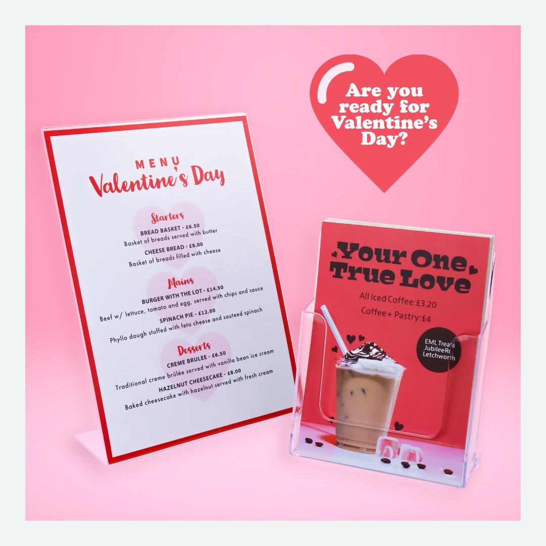 LtdEml's tweet photo. Happy #valentinesday ❤️ Is your business Valentine's Day ready? If not then we have a selection of products for those last minute promotions to boost your Valentine's sales: https://t.co/TmRklGbUXv
#retail #retaildisplay #valentine https://t.co/dvpFvZ0mq8