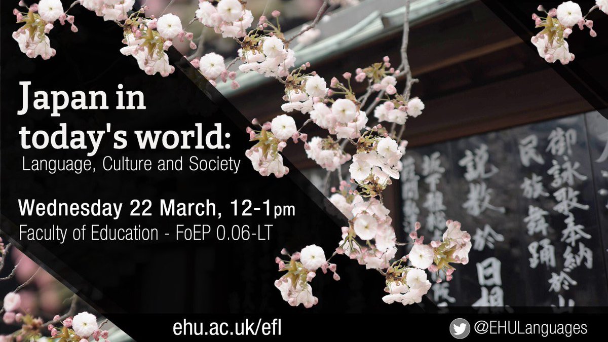 You are all invited to attend our next free Language Centre event on 22nd March. You can already sign up edgehill.ac.uk/event/jitw2023 🇯🇵<a href="/edgehill/">Edge Hill University</a>