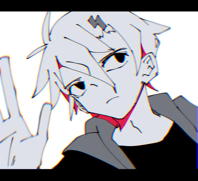 五月(主人公)が画面に映りこんだ時の画像#いいぞの創作 