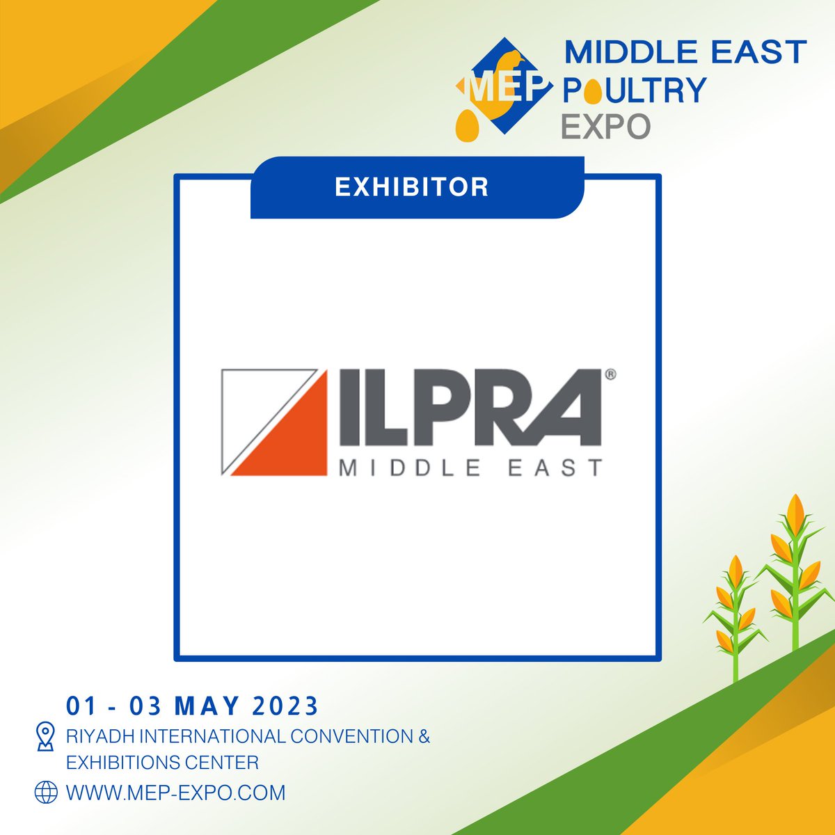 We are pleased to welcome our exhibitor ILPRA MIDDLE EAST at #Middle_East_Poultry_Expo 2023

mep-expo.com

#ILPRA #morethanmachinery #anuga #anugafoodtec #cologne #packaging #traysealer #foodpackaging #trays #rPET #recycle #reuse #ecopackaging #skinpackaging