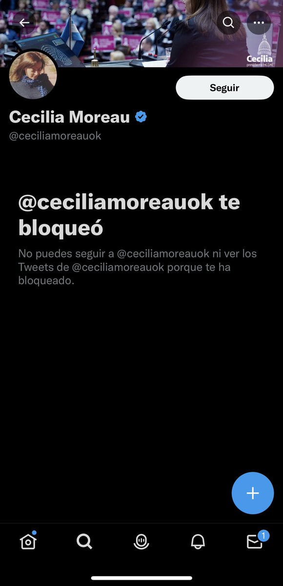 <a href="/ceciliamoreauok/">Cecilia Moreau</a> Nos bloquea por reclamarle que se ocupe de temas serios y no de #GranHermano cuando el país está en una de las crisis económicas y políticas más grandes desde la vuelta a la democracia.