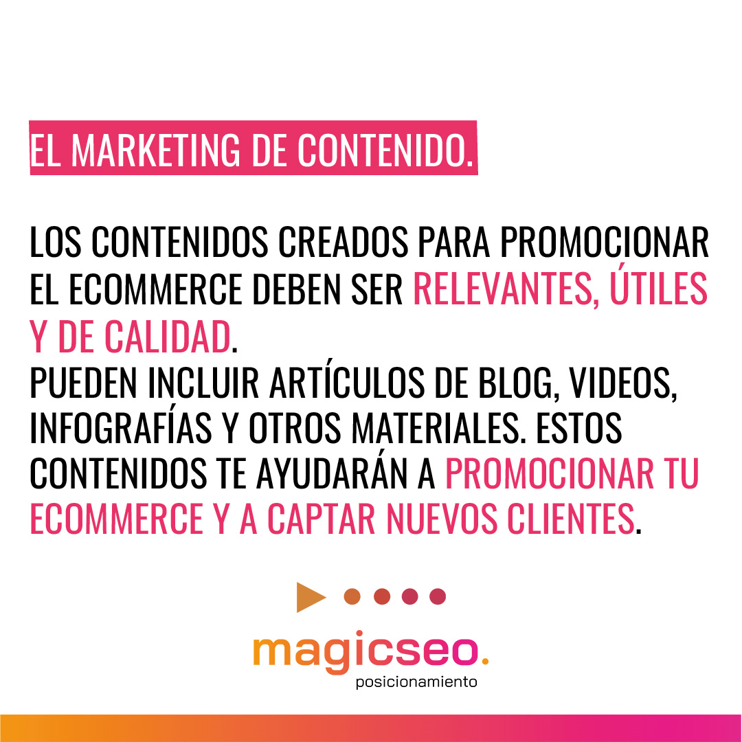 magicseoweb's tweet photo. Desliza para saber algunas de las estrategias más potentes de marketing para tu Ecommerce.

#ecommerce #marketing #estrategias #SEO #posicionamiento #sitioweb #negocio #influencers #contenidorelevante #clientes https://t.co/HJrmrMU6HZ