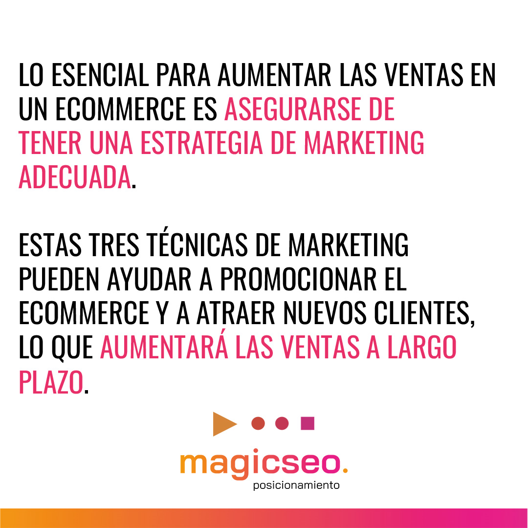 Desliza para saber algunas de las estrategias más potentes de marketing para tu Ecommerce.

#ecommerce #marketing #estrategias #SEO #posicionamiento #sitioweb #negocio #influencers #contenidorelevante #clientes
