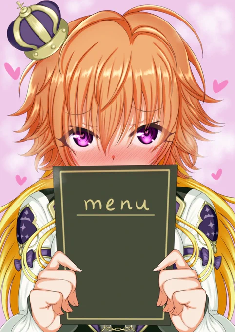 過去のバレンタインっぽいイラストたち(こいつ口元隠すの好きだな) 