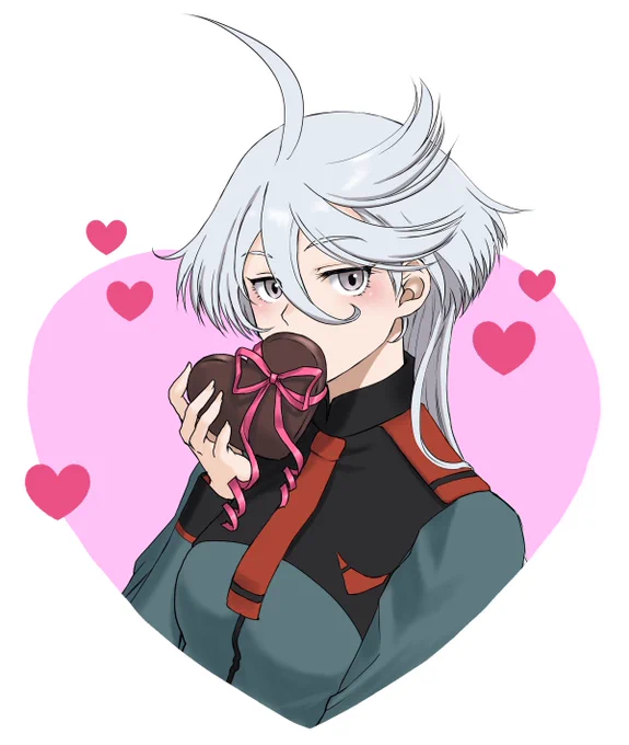 HAPPYValentine  「あんただけだからねっ!……手作りは……」  #水星の魔女 #G_Wich #ミオリネ