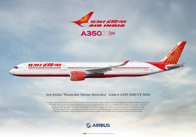 ShivAroor's tweet photo. BIG BREAKING ✈️

Air India signs massive deal with @Airbus to acquire 250 passenger aircraft:
140 x A320
70 x A321
40 x A350 

Deal with @Boeing to be announced too. https://t.co/h1xjSY1njL