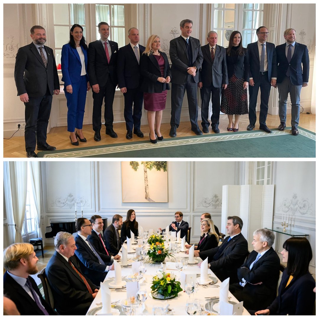 StiftungVerbund's tweet photo. #DeutscheMinderheit in #Rumänien trifft Ministerpräsidenten Bayerns in #Bukarest
Vertreter des Demokr. Forums der Deutschen in Rumänien (#DFDR) kamen gestern im Rahmen eines Treffens in Bukarest mit dem bayerischen Ministerpräsidenten @Markus_Soeder zusammen.
@MelanieHuml https://t.co/PO3YGQ2OJx