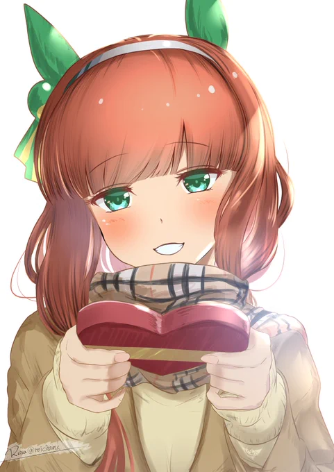 ハッピーバレンタイン! トレーナーさん#ウマ娘#サイレンススズカ 