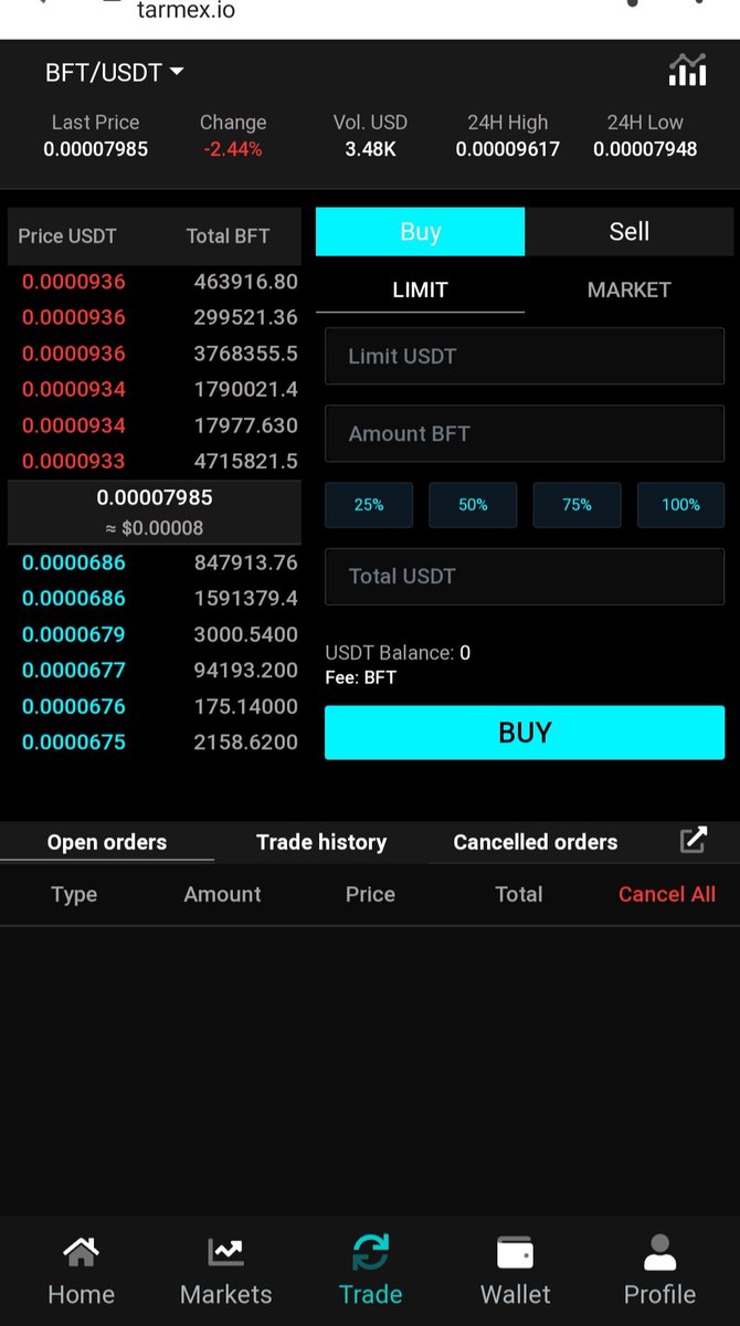 five_token's tweet photo. 👣🔥| 𝐍𝐨𝐰 𝐓𝐫𝐚𝐝𝐢𝐧𝐠 𝐨𝐧 𝐓𝐚𝐫𝐦𝐞𝐱.𝐢𝐨 - this is how it all started.....the rest was history. We are making steps towards fulfilling the mandate. Giving you options on Exchanges in every continent. 

#𝐁𝐢𝐠𝐅𝐢𝐯𝐞𝐓𝐨𝐤𝐞𝐧 #𝐍𝐨𝐰𝐓𝐫𝐚𝐝𝐢𝐧𝐠 #𝐓𝐚𝐫𝐦𝐞𝐱 https://t.co/WfoXx795Bf