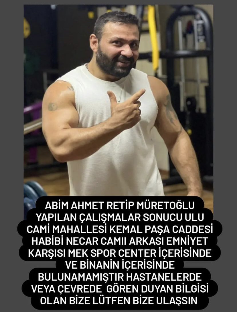 artemissionn's tweet photo. 🚨🚨 !! ACİL !! 🚨

Abim AHMET RETİP MÜRETOĞLU’na ulaşılamıyor. Gören, duyan birisi varsa lütfen ulaşsın! #Hatay #Deprem 

NOT: Dikkat çekici olarak omzunda 1,618 yazıyor ve göğsünde de kanat dövmesi var. Lütfen yardım! https://t.co/zeAQsh7uxb