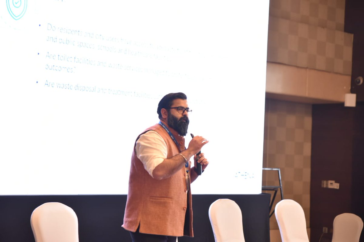 cleanganganmcg's tweet photo. #DHARA2023 I Breakout Session 4: Inclusive city-wide sanitation I Organisers: NFSSM Alliance
The panel discussed the socioeconomic impact of sanitation, the positive result of the Swachh Bharat Mission on the health of the citizen and the way forward. https://t.co/zSjxKU36Fl