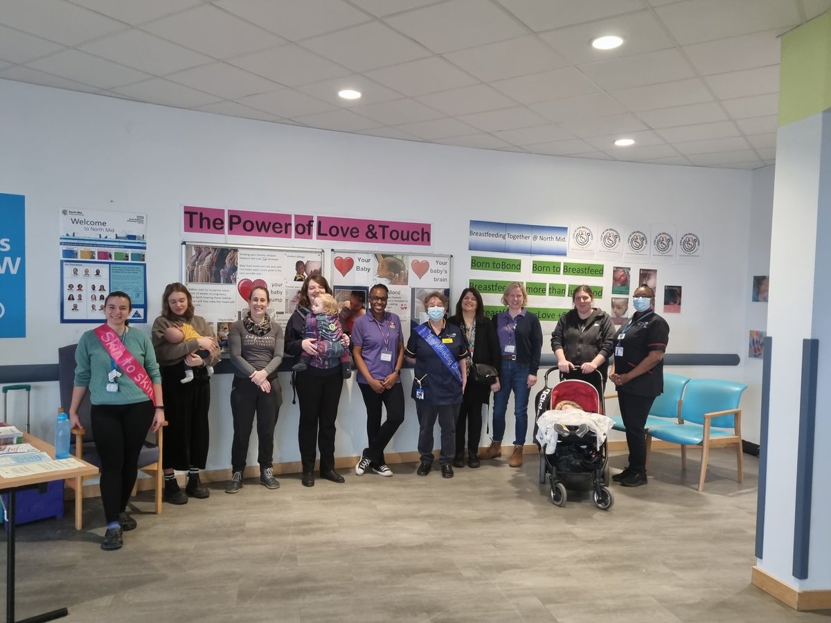 NicoleCNHS's tweet photo. We start today, the day of appreciation with "the power of love and touch". Thank you, Jane, mums, baby, students, and peer supporters.@NorthMidNHS @SarahHa88622902 @barbarakuypers #Jane https://t.co/maldU7GHca