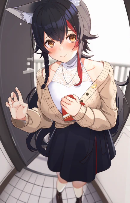 バレンタイン #みおーん絵 