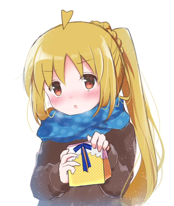 「義理だからね」 