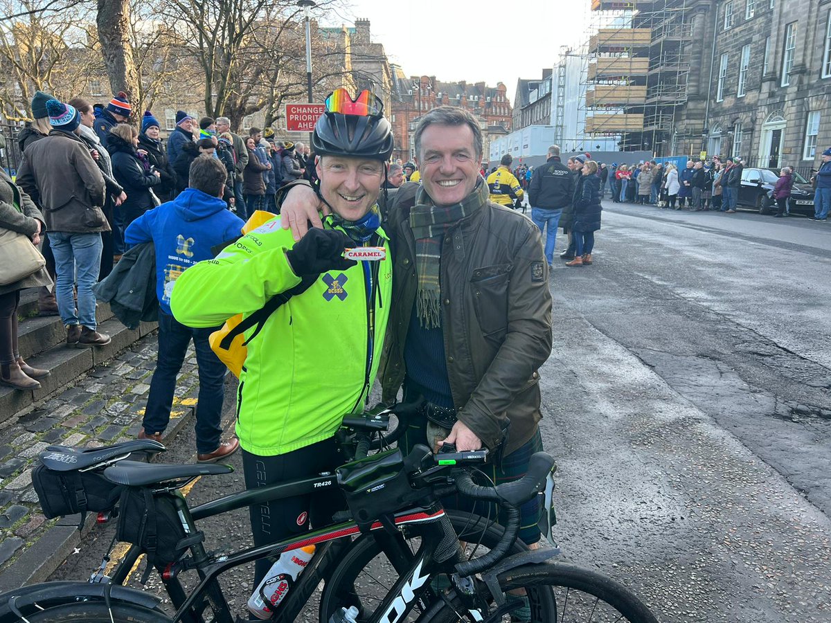 LSFCOfficial's tweet photo. Congratulations to Iain Whyte and his team of riders for completing the Doddie Aid 555 Ride this weekend!

Raising over £63k it has been a mammoth achievement from the group.

Huge shoutouts to @Tunnocks for keeping the team fueled and @TacklebagLtd for their sublime jerseys! https://t.co/8Otq8vD6eJ