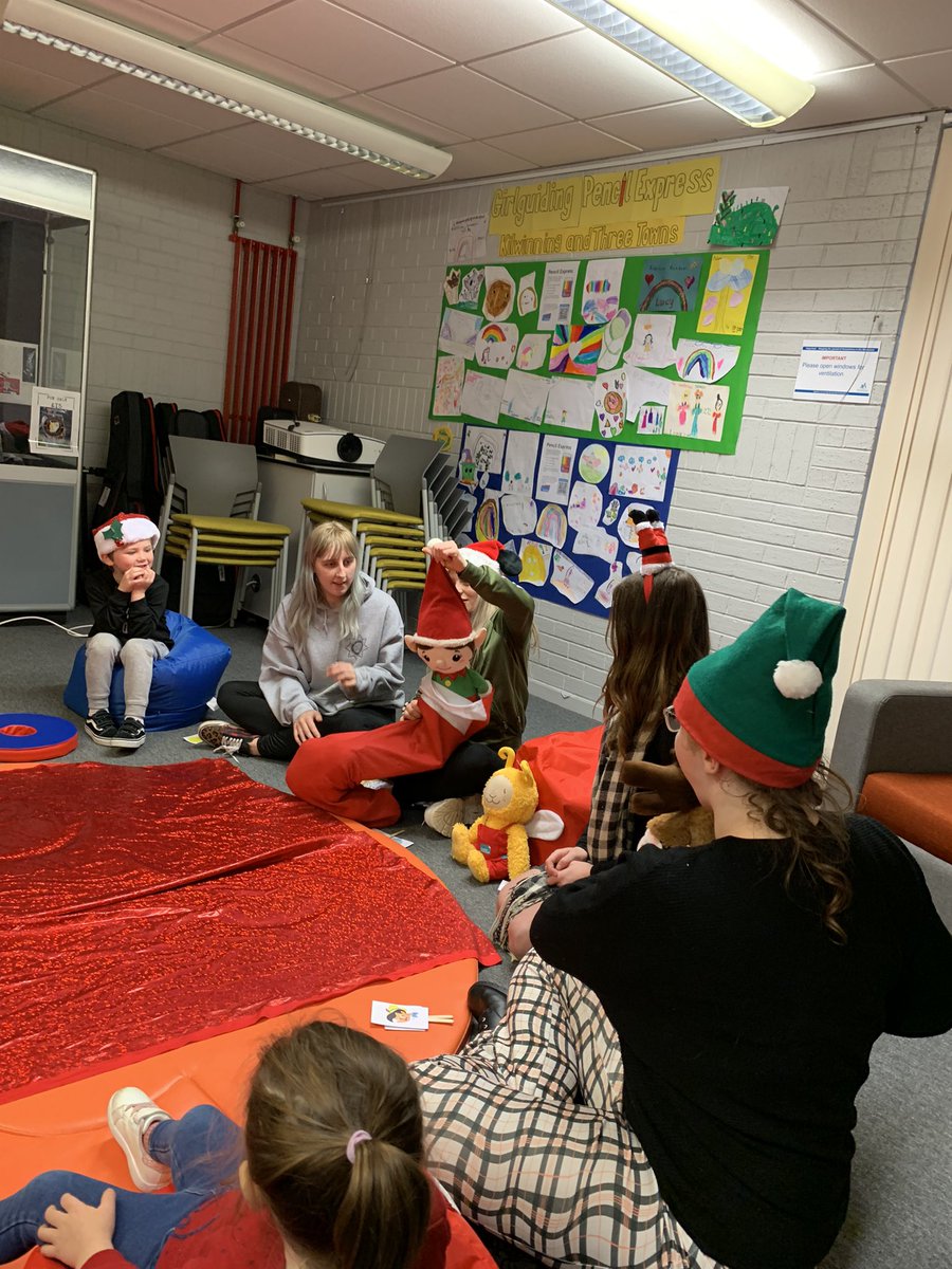 Level 6 Kilwinning students have been planning and implementing ‘story, song and play’ sessions every Thursday morning in Kilwinning library. Students are gaining confidence in their skills and building relationships within the local community. <a href="/AyrshireColl/">Ayrshire College</a> <a href="/kilwinninglib/">Kilwinning Library</a>