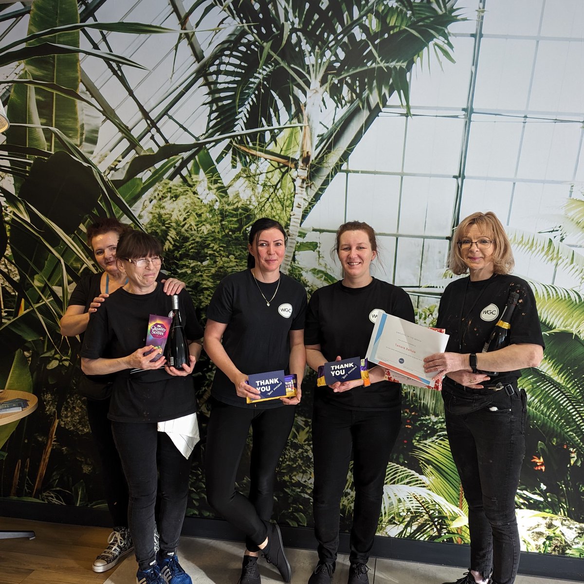wgc_ltd's tweet photo. Congratulations to Tamara Bartule from Adagio Birmingham who has been awarded employee of the month. Patrycja Zając and Wiola Sonewend, thank you for your hard work and support. https://t.co/EWy2IZ6onv