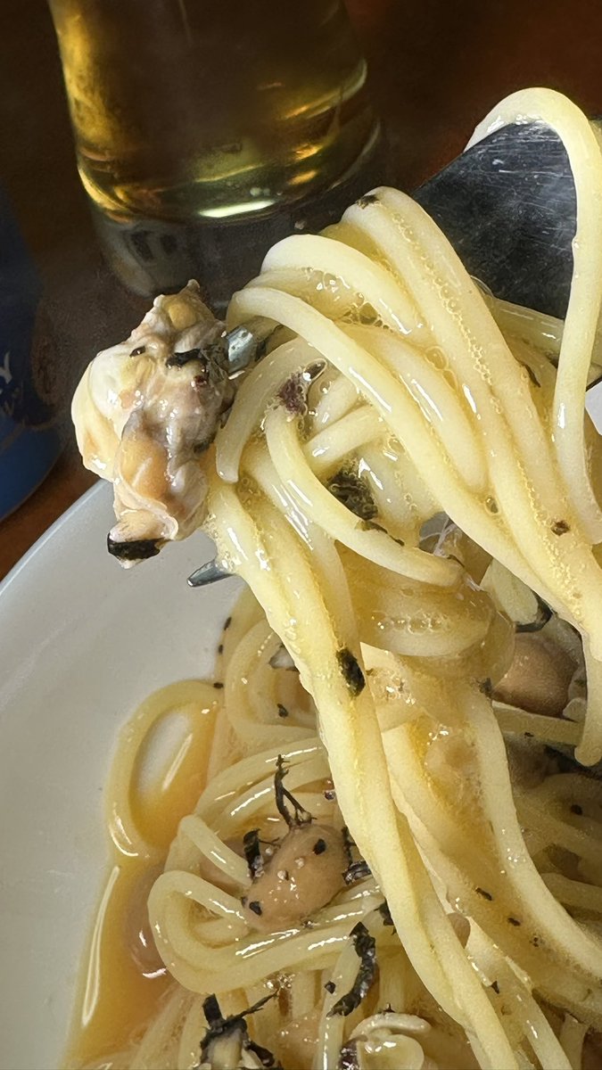 kj_yama_san's tweet photo. Dinner #Clams #Natto #Pasta #Konbucha is disgusting
夜ごはん #アサリ #納豆 #パスタ #こんぶ茶がキモ https://t.co/UTiwAEFTBU