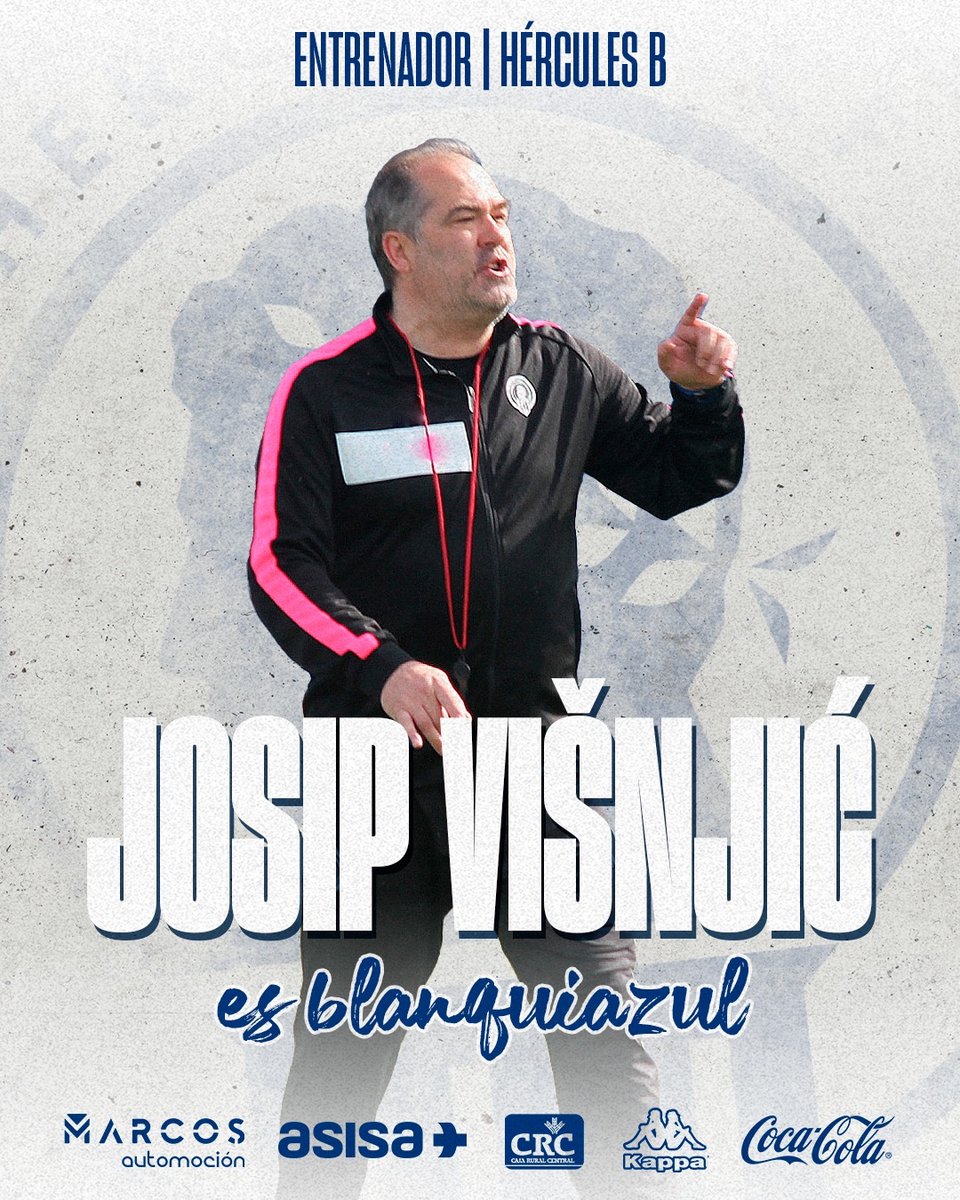HerculesFutura's tweet photo. 📮𝗖𝗼𝗺𝘂𝗻𝗶𝗰𝗮𝗱𝗼 𝗼𝗳𝗶𝗰𝗶𝗮𝗹 | Josip Višnjić, nuevo entrenador del Hércules B

👉🏻 https://t.co/0chKrR8S57

#HérculesB · 💙#MachoHércules 🤍 https://t.co/lGVfaohwE3