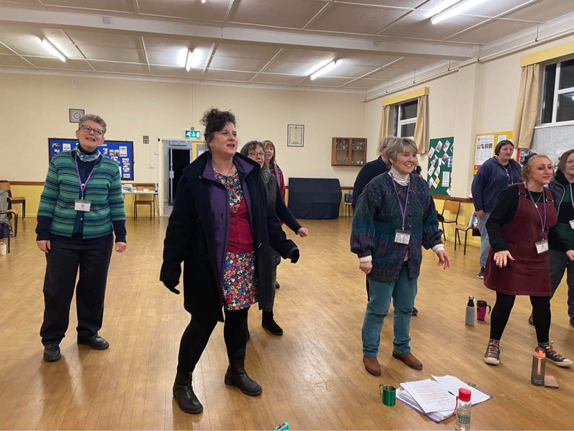 _MoreHarmony's tweet photo. It’s #ValentinesDay! ❤️🎶 We’re celebrating our love of singing, with a few snaps taken last week. There’s *NO REHEARSAL* this week, but we’ll be back on Thursday 23rd February, for our penultimate rehearsal before #Wadebridge Music Festival!

#MoreHarmony #SingLABBS #JoinAChoir https://t.co/BLlDxwX9HB