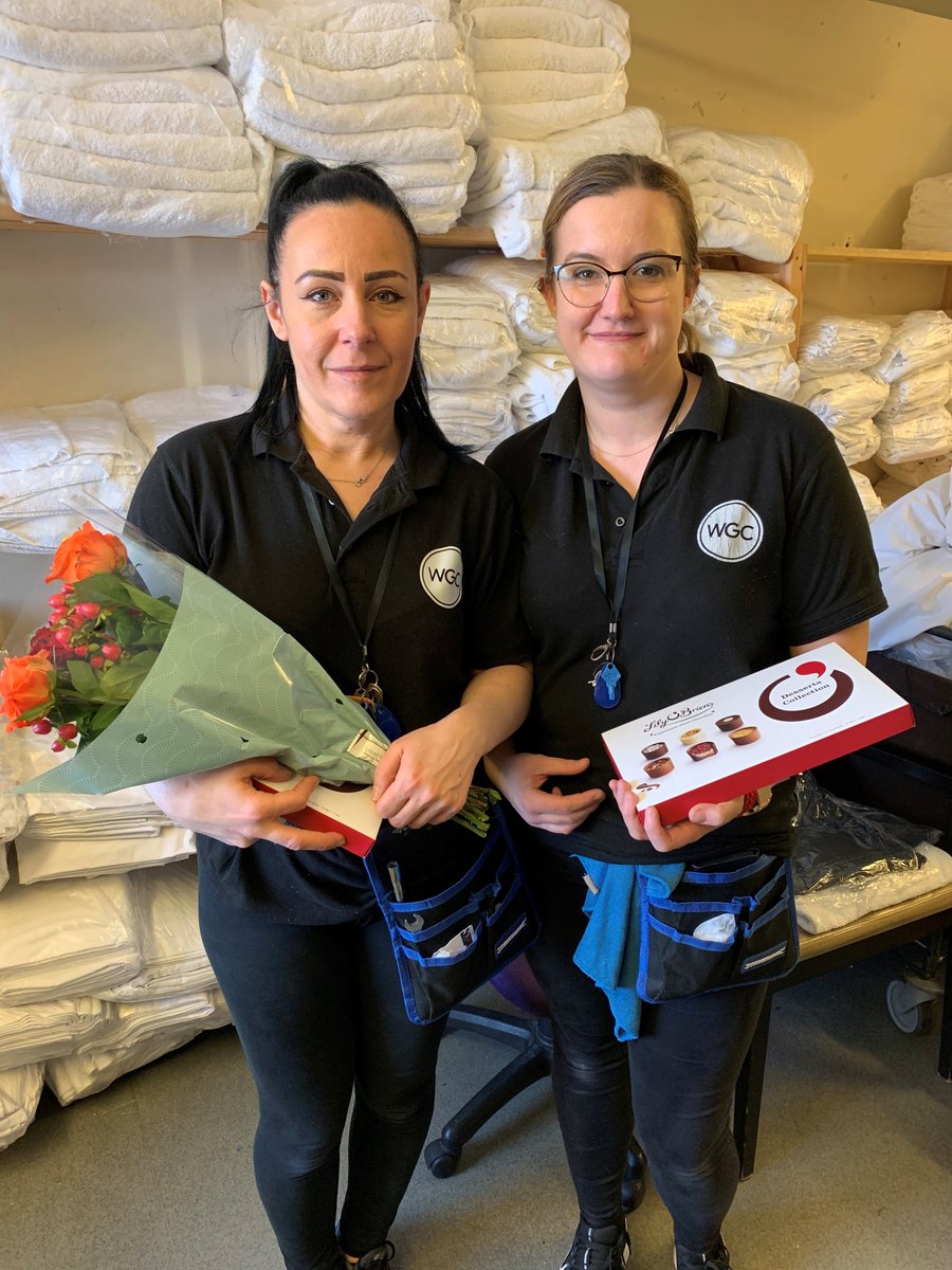 wgc_ltd's tweet photo. A massive Thank you to Dorota Nowak for her dedication and hard work, as well as a huge thank you to Magdalena Gorna- Head Housekeeper for her hard work and dedication. Her site is always organized, consistent and scores are achieved. She always looking for improvement. https://t.co/u4iM0PxSN5