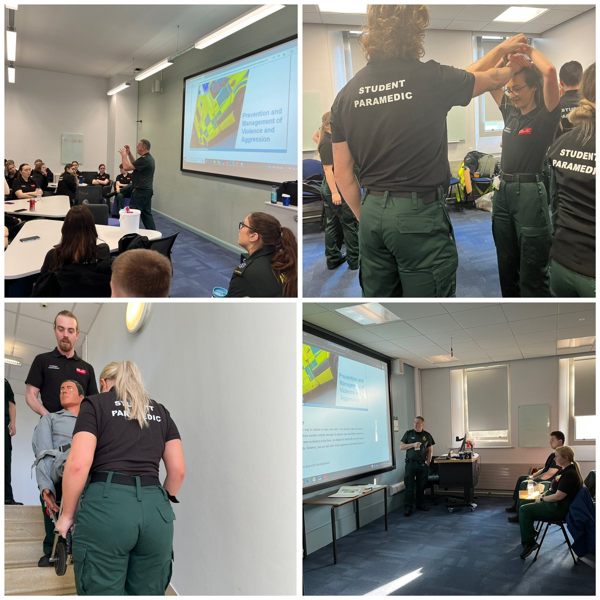 Over the last week we have completed the SWAST induction program for UWE first year September cohort. We hope placement provides some learning experiences.