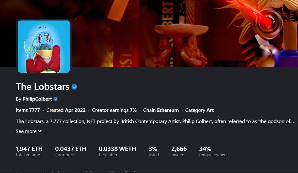 The Lobstars tweet media