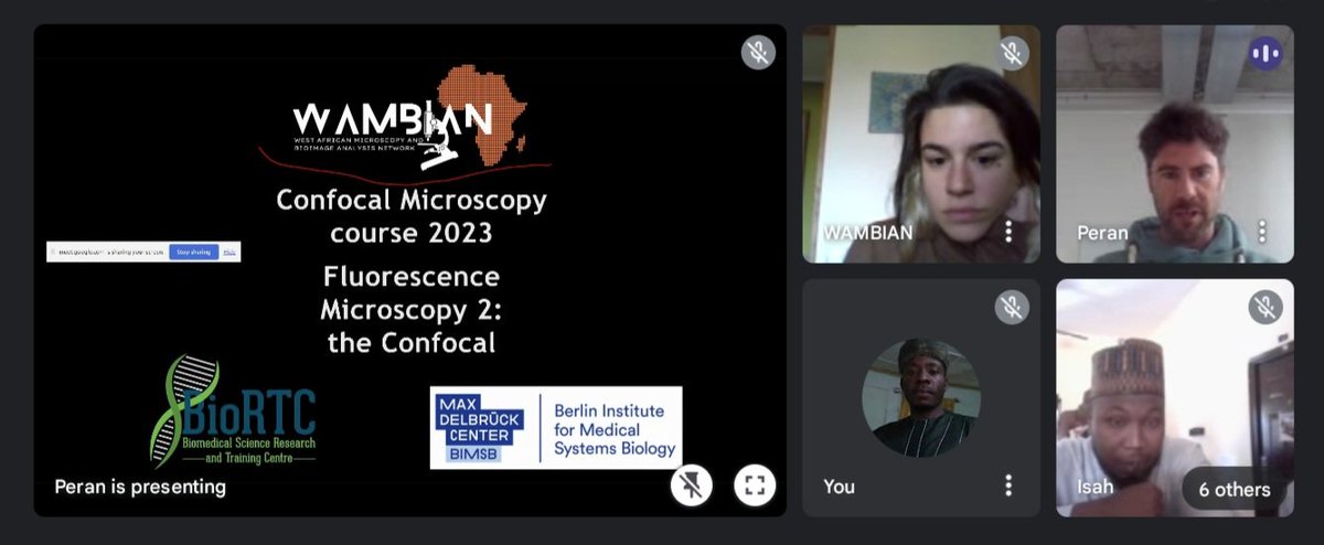 Mahmood Usman (@usmood) on Twitter photo Day 2 of the Confocal microscopy workshop #BioRTC2023 lecture session with <a href="/pez_hayes/">Pez Hayes</a> and <a href="/eremacham/">Elena Remacha</a> at the <a href="/BioRTCNig/">BioRTC</a>. <a href="/WambianN/">WAMBIAN NETWORK</a> <a href="/TReNDinAfrica/">TReND in Africa</a> <a href="/cziscience/">CZI Science</a> <a href="/mahmoudbukar/">Mahmoud Bukar Maina PhD FRSA</a> Day 2 of the Confocal microscopy workshop #BioRTC2023 lecture session with <a href="/pez_hayes/">Pez Hayes</a> and <a href="/eremacham/">Elena Remacha</a> at the <a href="/BioRTCNig/">BioRTC</a>. <a href="/WambianN/">WAMBIAN NETWORK</a> <a href="/TReNDinAfrica/">TReND in Africa</a> <a href="/cziscience/">CZI Science</a> <a href="/mahmoudbukar/">Mahmoud Bukar Maina PhD FRSA</a>
