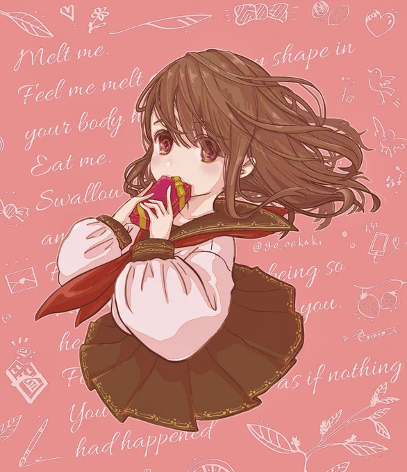 オラッ!!!去年の再掲チョコを喰らえッッ!!!! 