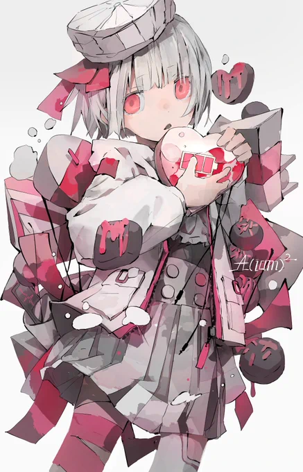 HUIONバレンタイン絵 