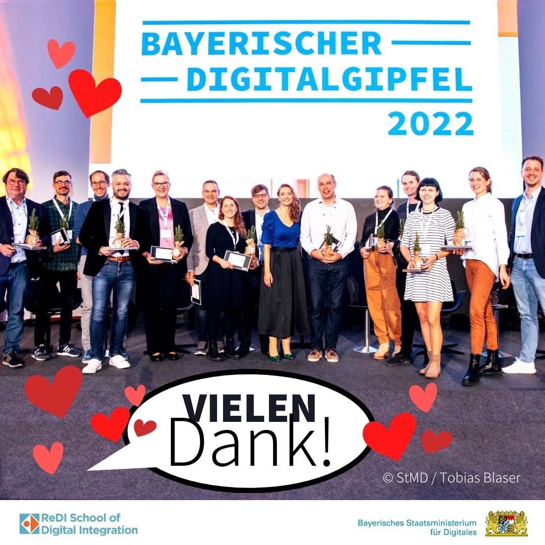 #BayCode sagt Danke!

Heute ist Valentinstag und das nimmt #BayCode zum Anlass für ein 🧡-liches Danke an alle ehrenamtlichen Trainer.innen, die uns bisher unterstützt, begleitet und mit ihrem IT-Wissen bereichert haben.

© StMD / Tobias Blaser

@gerlach_judith <a href="/digitalbayern/">Bayerisches Digitalministerium</a>