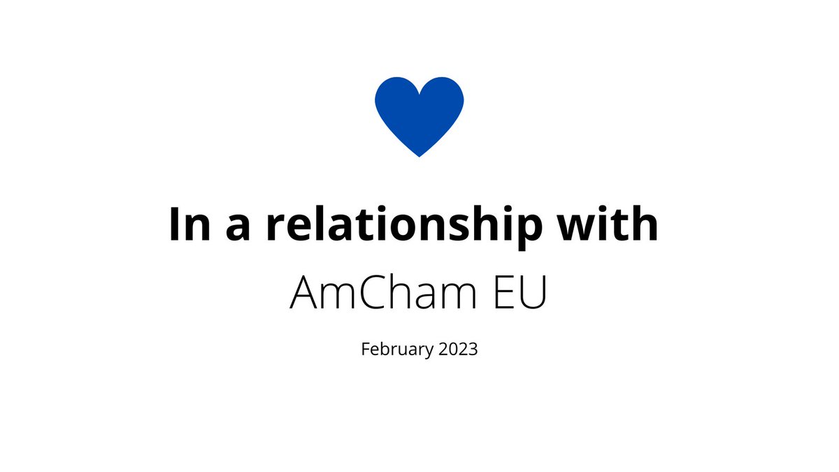 We are happy to announce our new membership at <a href="/AmChamEU/">AmCham EU</a>.

We are keen to work with <a href="/AmChamEU_SDA/">Susan Danger</a> and her team on strengthening transatlantic #partnership to protect access to medicines, create sustainable healthcare systems and advance responsible practices.