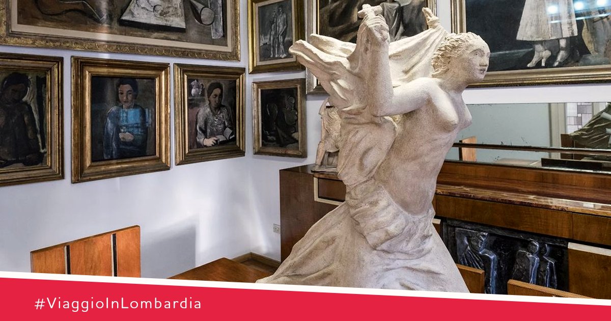 An itinerary between Milan, Brescia and Lecco to discover the most famous house museums in Lombardy: here's an idea for a trip out of town in the name of art and beauty! bit.ly/house-museums-… Photo: IG @casaboschidistefano @culturamilano #inLombardia