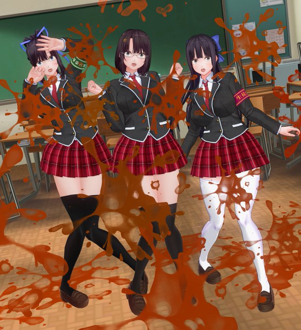 2/14に現れるチョコレート怪人によりドスケベチョコレートボディへと変えられてしまった清楚娘ビフォーアフター 