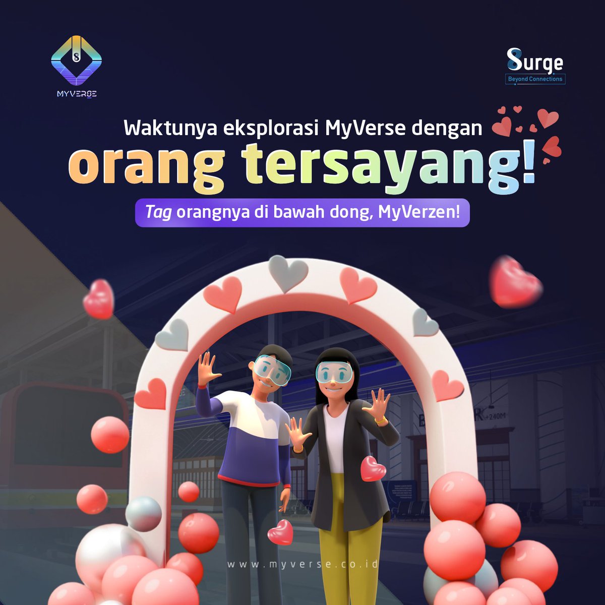 myverse_id's tweet photo. Selamat Merayakan Hari Kasih Sayang, MyVerzen!💕

Hayoo, sudah kasih kado spesial ke orang tersayangmu belum? 

Hadiah itu nggak selalu berupa barang lho. Kamu juga bisa menghabiskan waktu bersama dengan mengunjungi https://t.co/dRGlZsPN8o bareng pasangan, keluarga, atau sahabat! https://t.co/gKAPN7LlHR