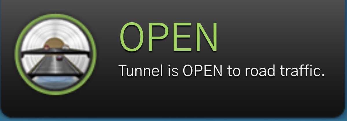 Smarttunnel's tweet photo. 1940HRS Terowong SMART telah dibuka sepenuhnya untuk laluan pengguna. #SMARTTunnel  #SMARTshares #1stdualpurposetunnelintheworld https://t.co/lg3v8PNIkI