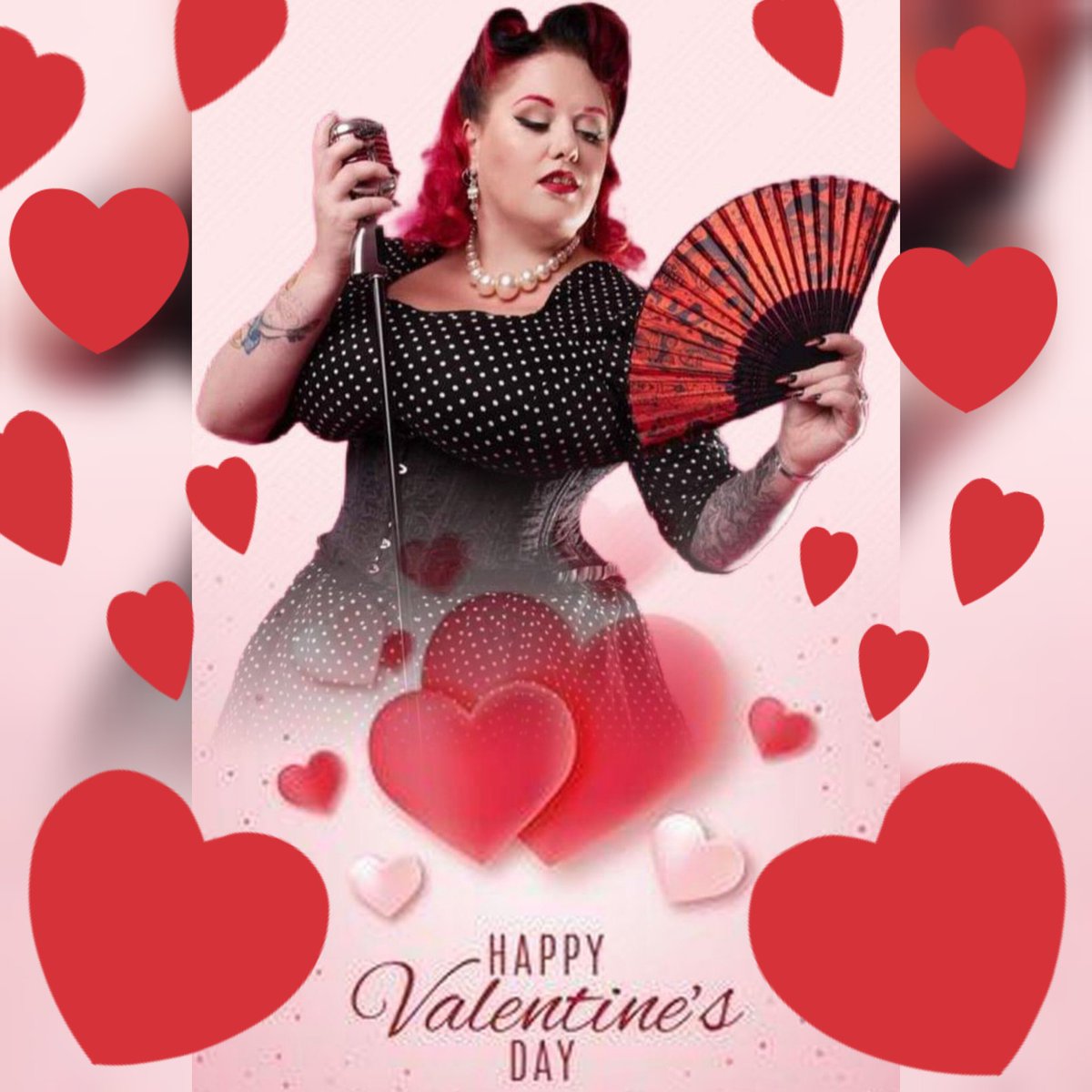 miss_lethal_gem's tweet photo. Happy Valentines Day, you lovely lot. Today, I'm sending you all my love and positive vibes for a beautiful week, full of happiness x https://t.co/U9mqFqzr7M