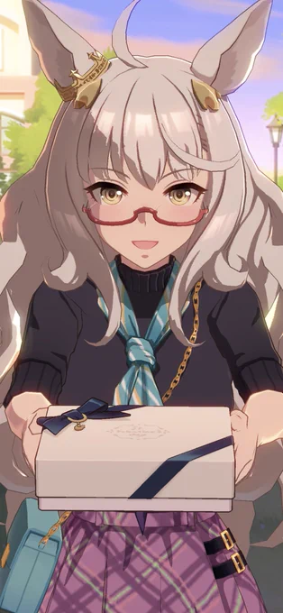 ハヤヒデ……大好きだよ………すごいジト目撮れちゃった。ご褒美かな。 