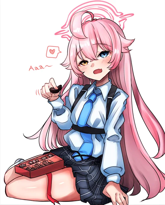 #ブルアカ    bluearchive 小鳥遊ホシノ hoshino   Valentine's Day~