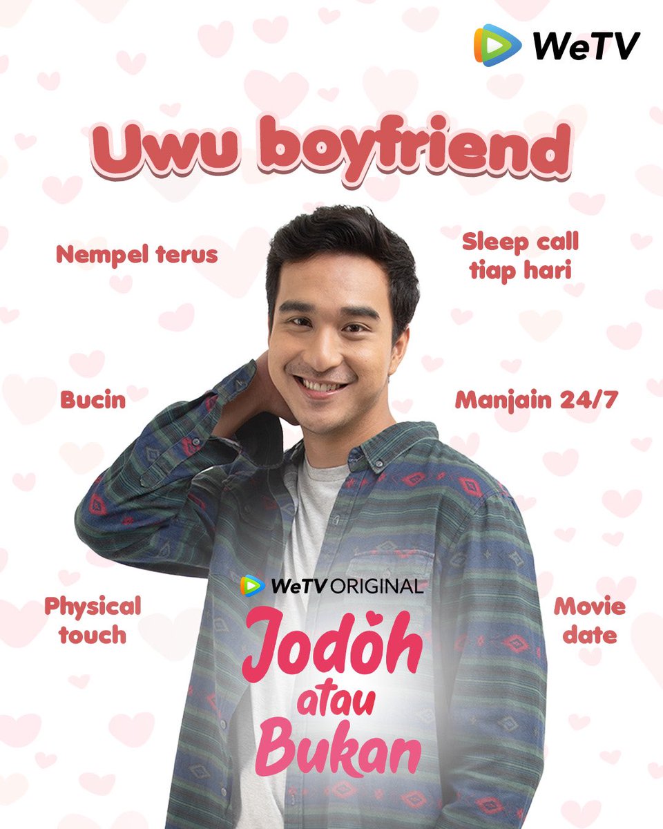 WeTVIndonesia's tweet photo. Tapi jenis boyfriend yang paling keren adalah yang gak akan pernah END~ jangan lupa, kamu bisa nonton episode series ini lebih awal pakai Fast Track ya guys☺️🫶🏻 https://t.co/4CRW2xgwlZ