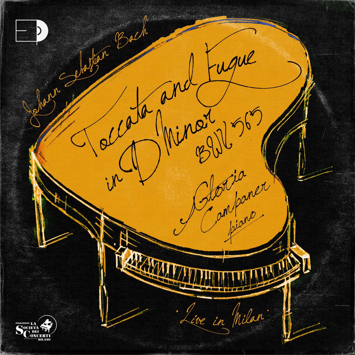 extendedplace's tweet photo. 🎉OUT today on #ValentinesDay the Single Toccata and Fugue in D Minor by @GloriaCampaner produced by @alethestar for @extendedplace! 🧡
Enjoy 🎧 https://t.co/4WecZUExMS #ExtendedPlace #extendedplacerecords #EPrecords #producedbyalessandrostella #extendedplay @believe_italy https://t.co/k1cRTtGrpg