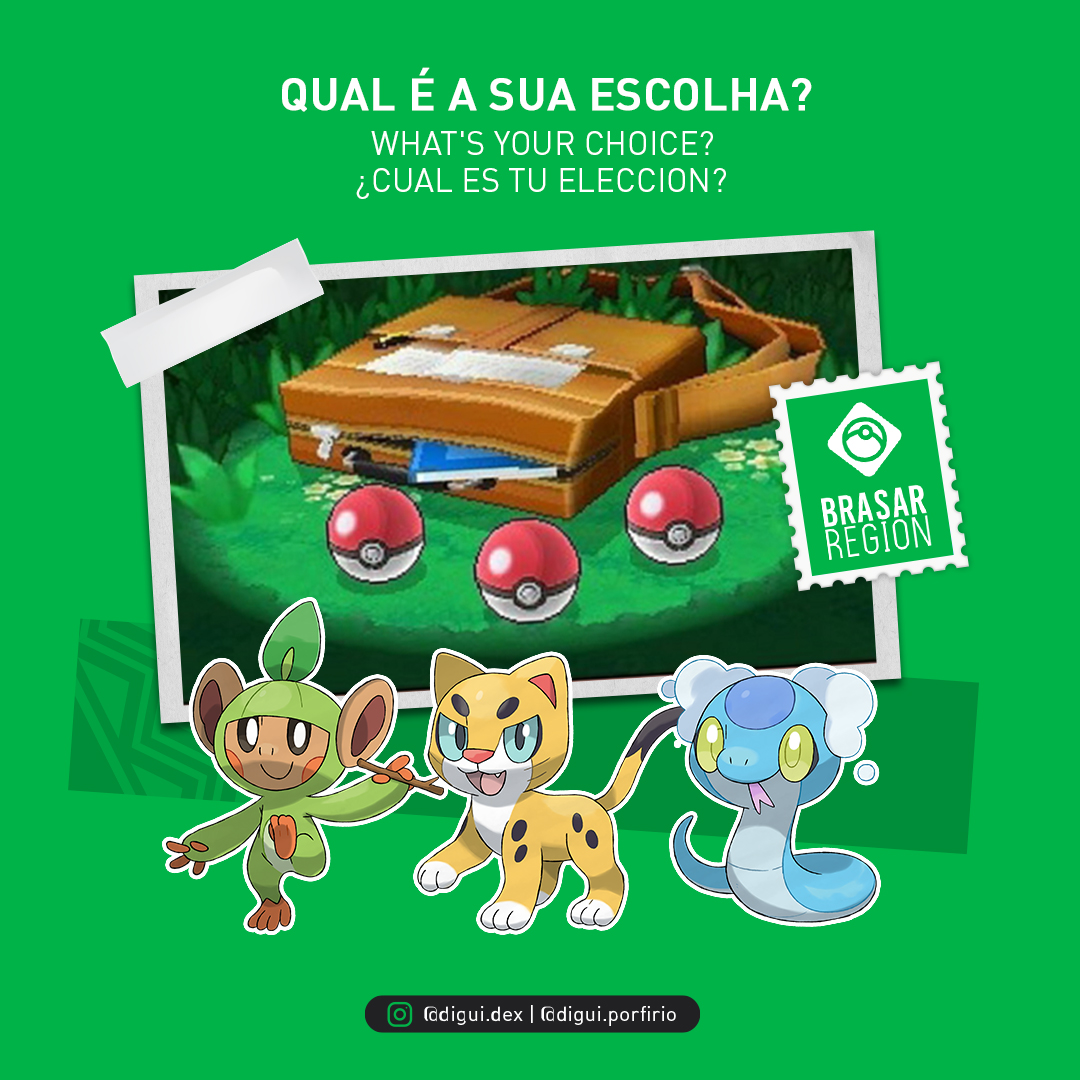 digui_dex's tweet photo. Aproveitando que novos treinadores chegaram para se aventurar por Brasar...

Eae!? Eu sou o Digui ⚡️
Desde 2016 me dedico com muito amor e carinho ao projeto da minha vida, Brasar Region, uma região Pokémon inspirada em elementos da cultura, fauna e flora do Brasil 🇧🇷 + https://t.co/DoVFiAFk5p
