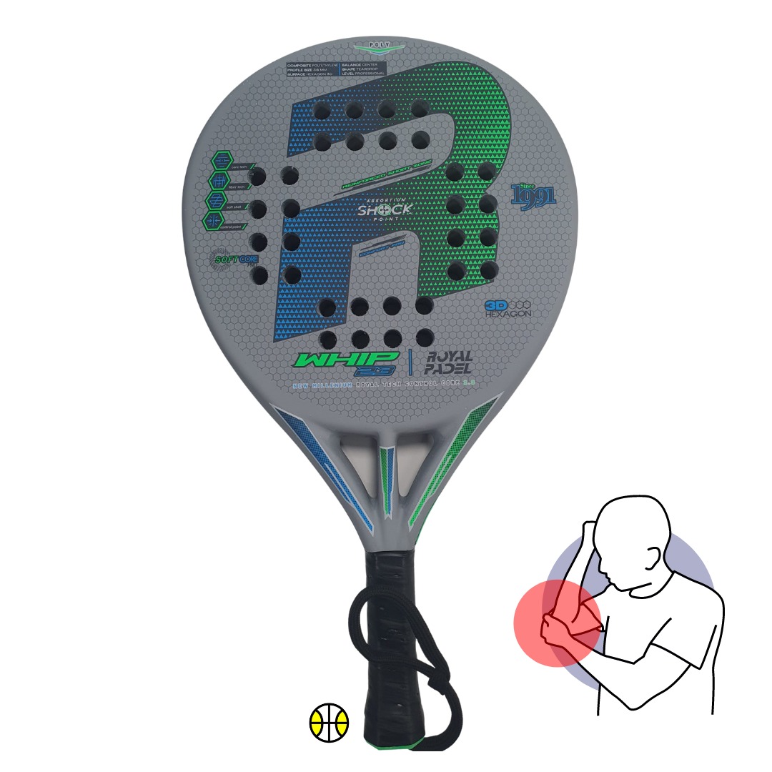 Estoy probando la Royal Padel Whip Poly 2023

Me sorprendió la cantidad de gente que la recomendaba para gente con epicondilitis. 

En <a href="/Royalpadel1/">Royal Padel</a> me han dejado una de prueba y compartiré mis sensaciones.