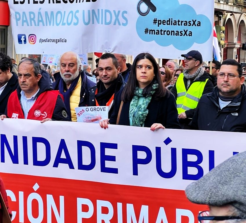 cs_cangas's tweet photo. @cs_cangas participò este pasado domingo en la manifestaciòn en Apoyo Da Sanidade Pùblica acompañando a nuestra Coordinadora Autonòmica @olgaloal @CsGalicia @CsVigo @JcsGalicia @CiudadanosCs https://t.co/GUNFGvzsv3
