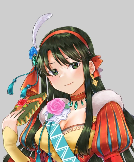 バレンタイン絵描いてはいたんです、が、間に合いそうにないですね(いつもの)でもリク絵なんで必ず描きあげますわ 