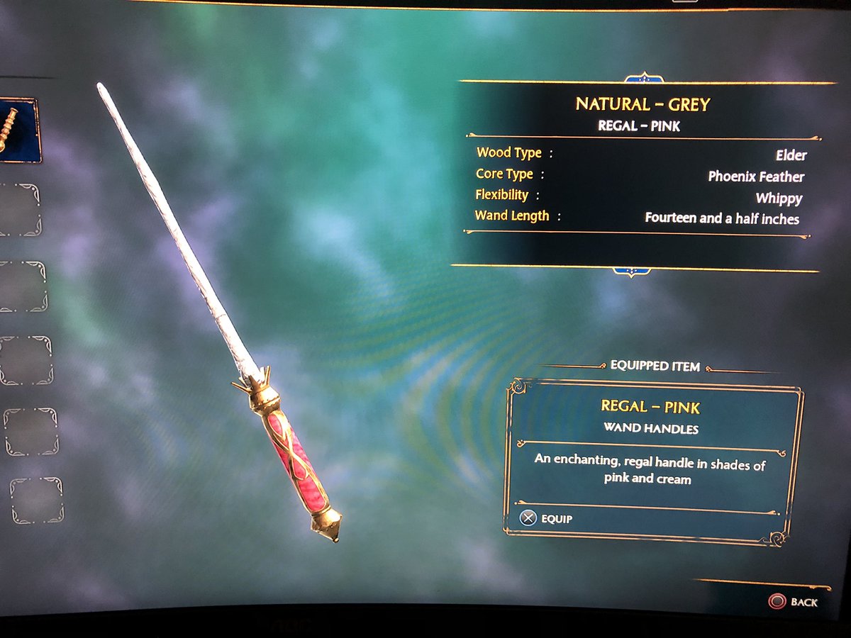 Nicwil90's tweet image. My wands better than yours! #PINKSQUAD #HogwartsLegacy @icequeenlethal