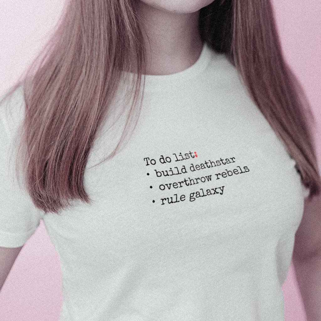 wordwarthree's tweet photo. Everybody needs a to do list - especially if you're an evil galactic overlord ... https://t.co/L3Rlx4hPLb