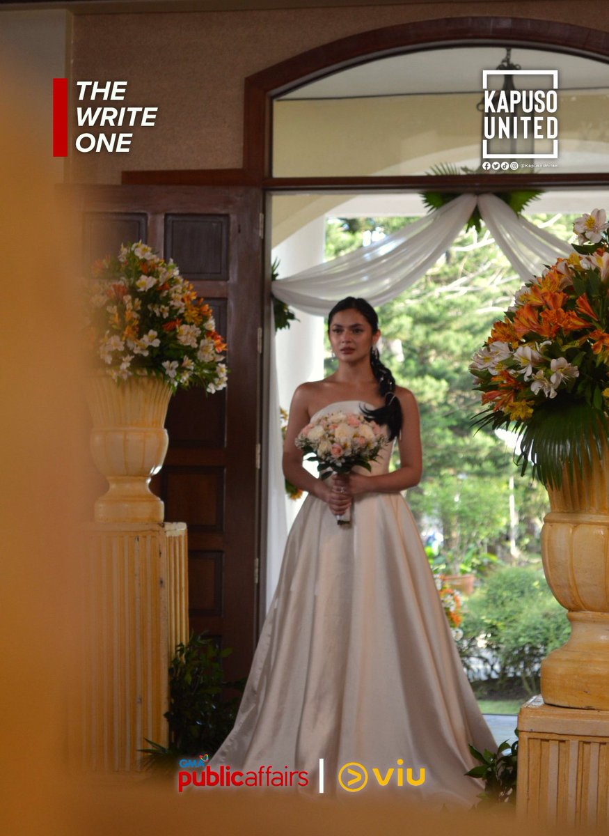 KapusoUnited's tweet photo. LOOK: The first teaser of the much awaited collaboration series between @GMA_PA and @Viu_PH is already out now!

Take a look at these  behind the scenes photos of #TheWriteOneFirstKiss starring @Rurumadrid8 and Bianca Umali https://t.co/aYk1YWC344